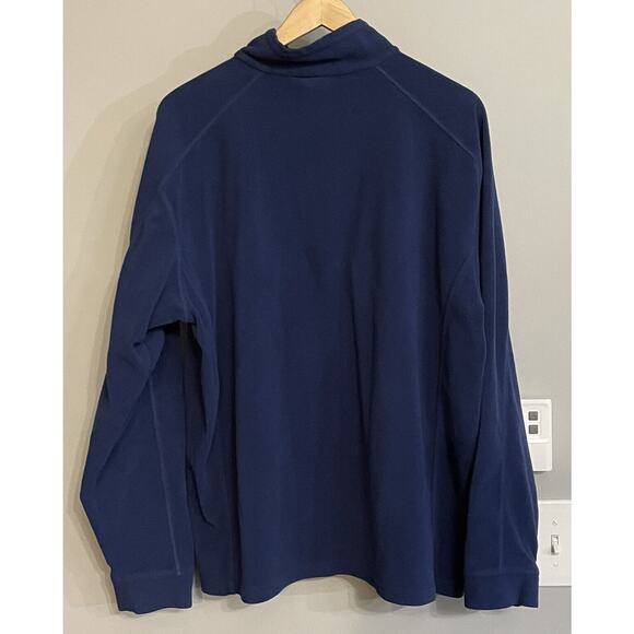 L.L. Bean Fleece Sweater 1/4 Zip Long Sleeve Pullover Mens‎ Large EUC - Picture 4 of 11